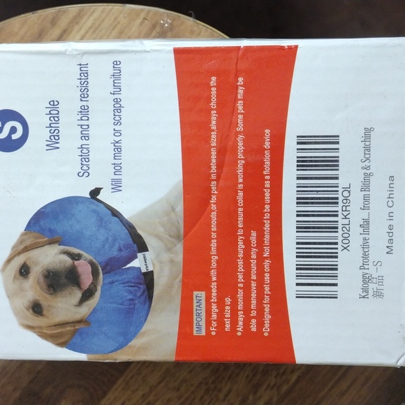 5)$25 $8;NWT Katoggy inflatable dog collar - Picture 2 of 2
